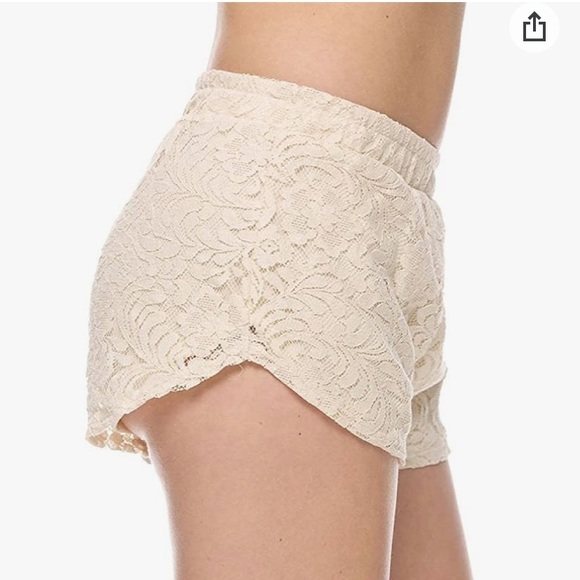 Ambiance Apparel Lace Shorts - Picture 6 of 6